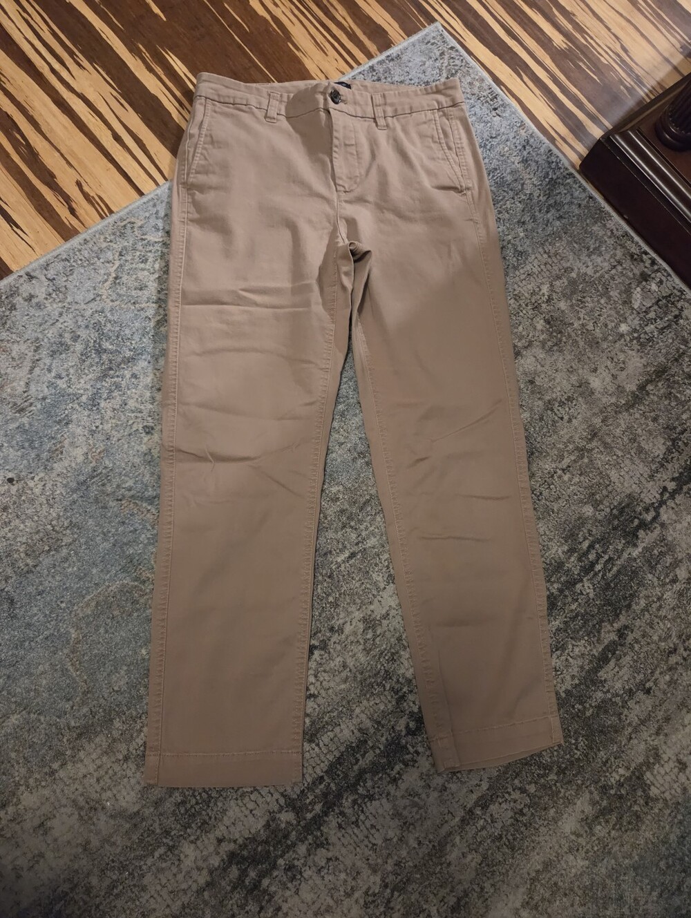 J.Crew Women's Chino Pants Size 6 Khaki Tan Cotton Stretch